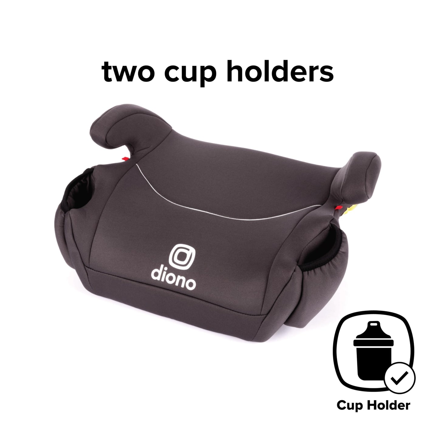 Diono Solana, No Latch, Single Backless Booster Car Seat