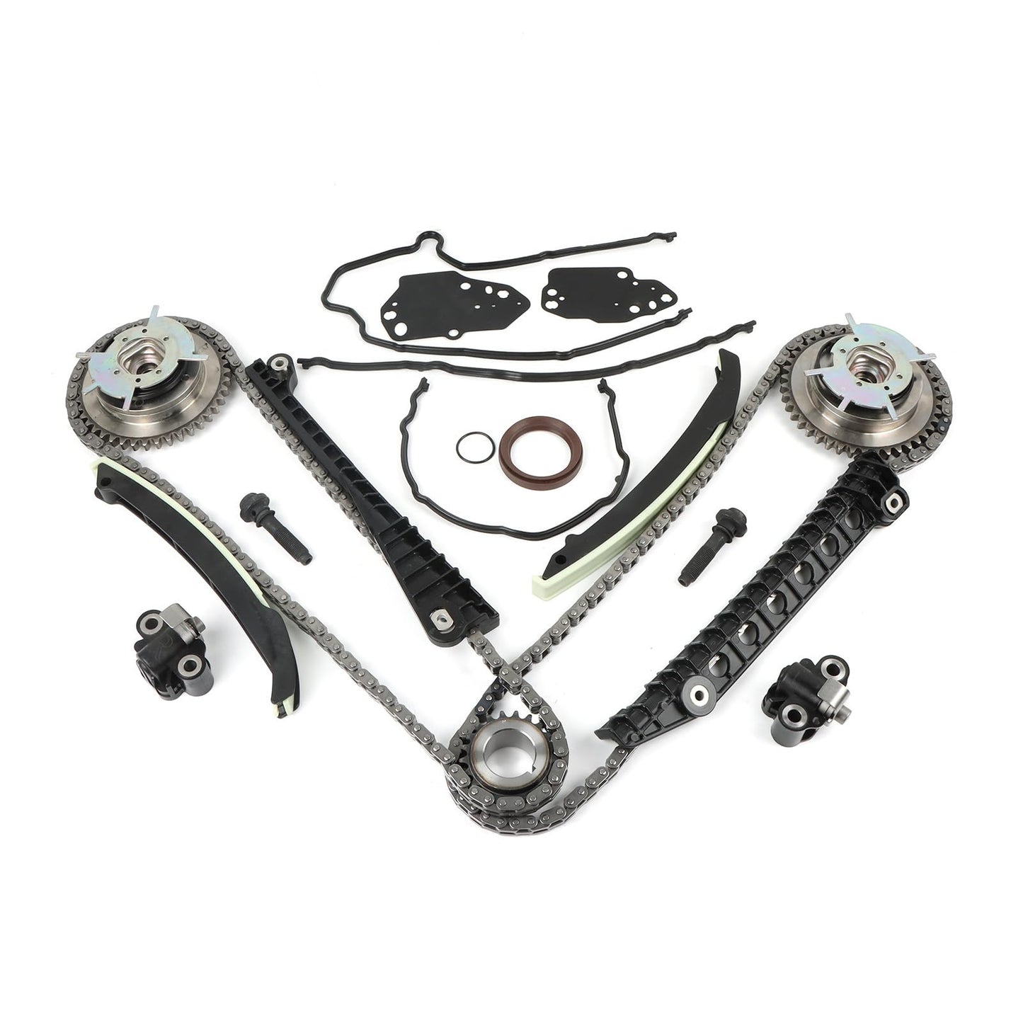 Engine Timing Chain Kit Oil Pump Water Pump Phasers