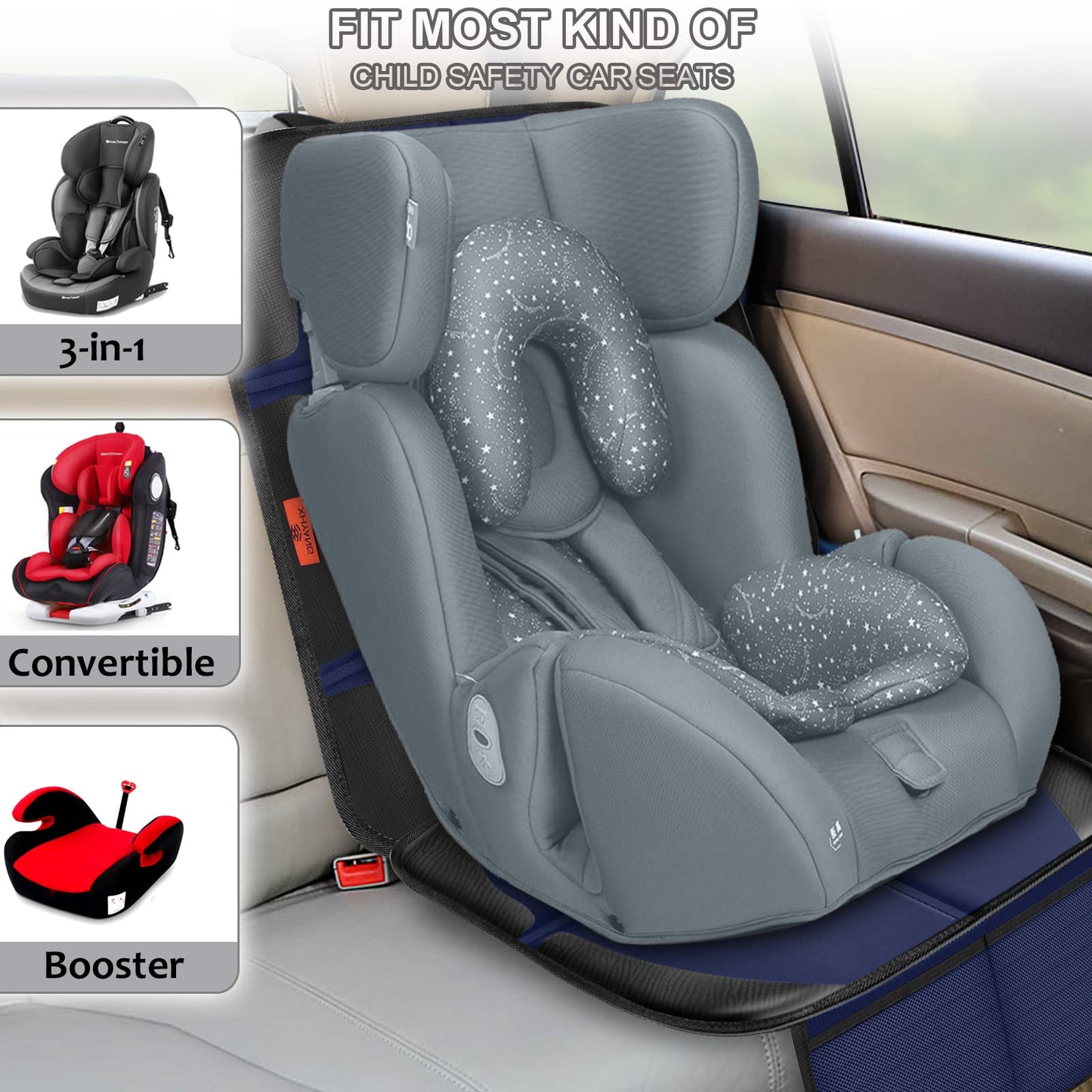 Car Seat Protector,Auto Car Seat Protectors Baby