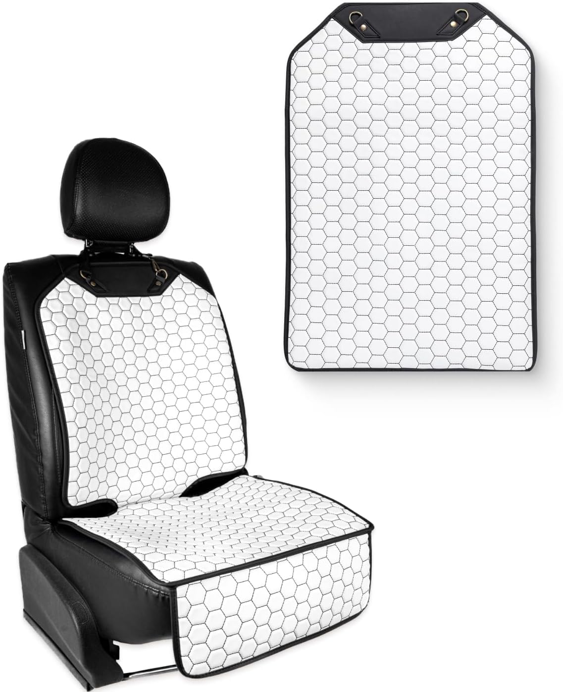 Premium Leather Car Seat Protector for Back Seat