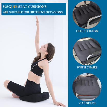 WSGJHB Seat Cushion – Posture Support (Black)