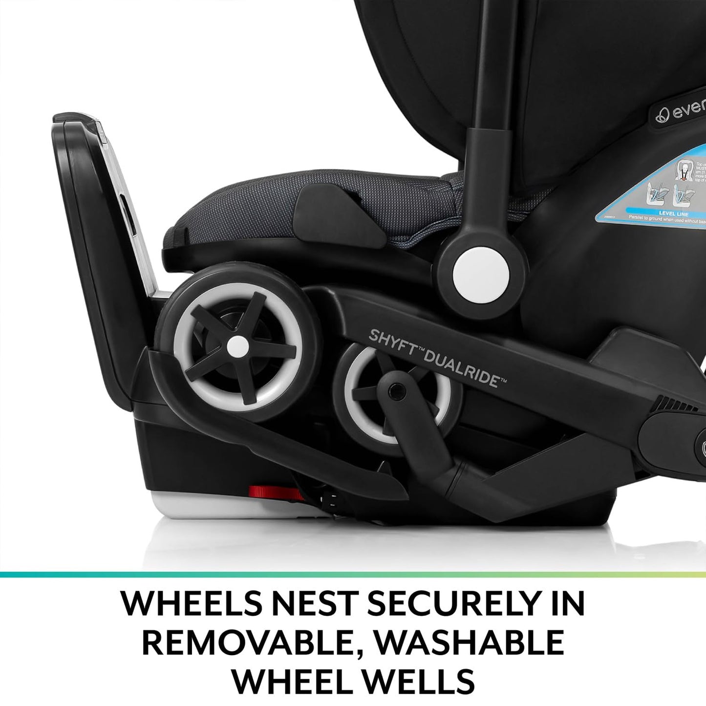 Evenflo Shyft DualRide Infant Car Seat & Stroller Combo