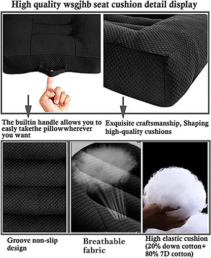 WSGJHB Seat Cushion – Posture Support (Black)