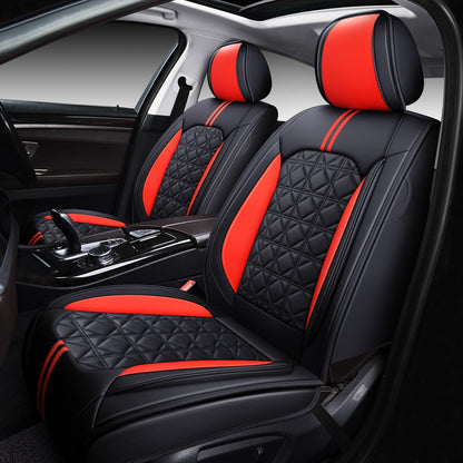 OASIS AUTO Waterproof Leather Seat Covers – Coffee