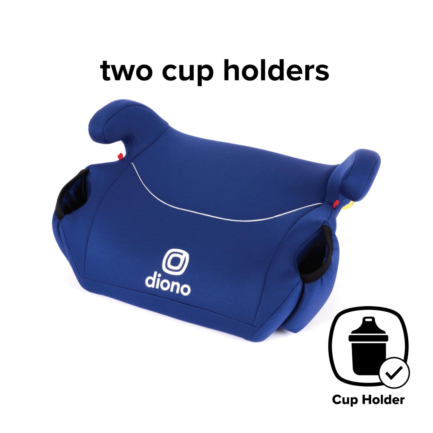 Diono Solana, No Latch, Single Backless Booster Car Seat