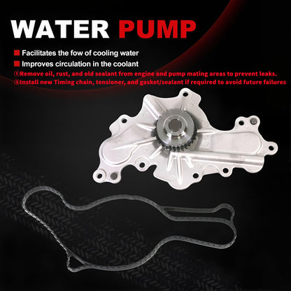 Engine Timing Chain Kit Oil Pump Water Pump Phasers