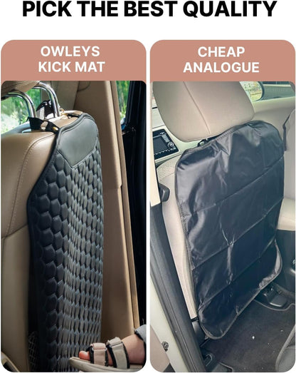 Premium Leather Car Seat Protector for Back Seat