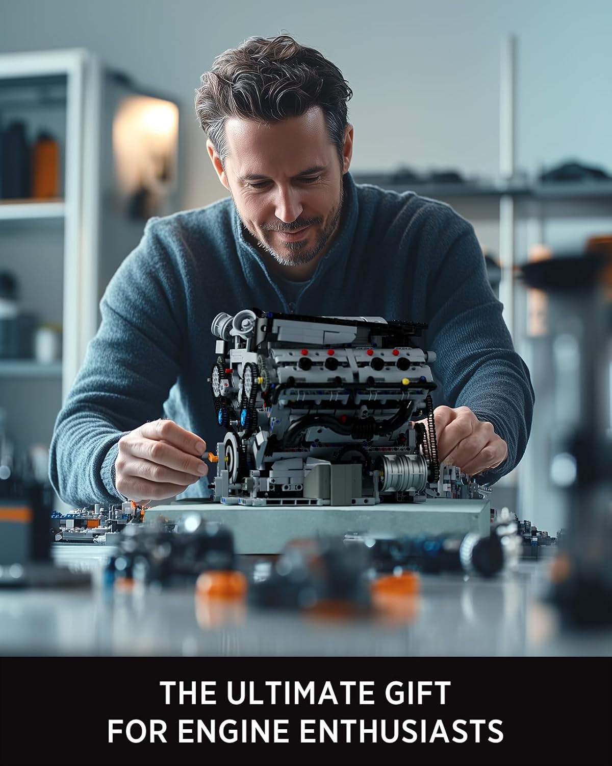 Nifeliz V8 Engine Model – 2725PCS