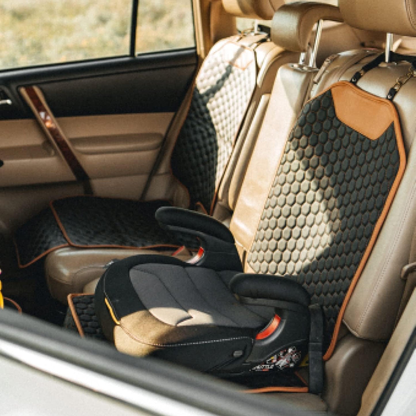 Premium Leather Car Seat Protector for Child Car Seat Cover