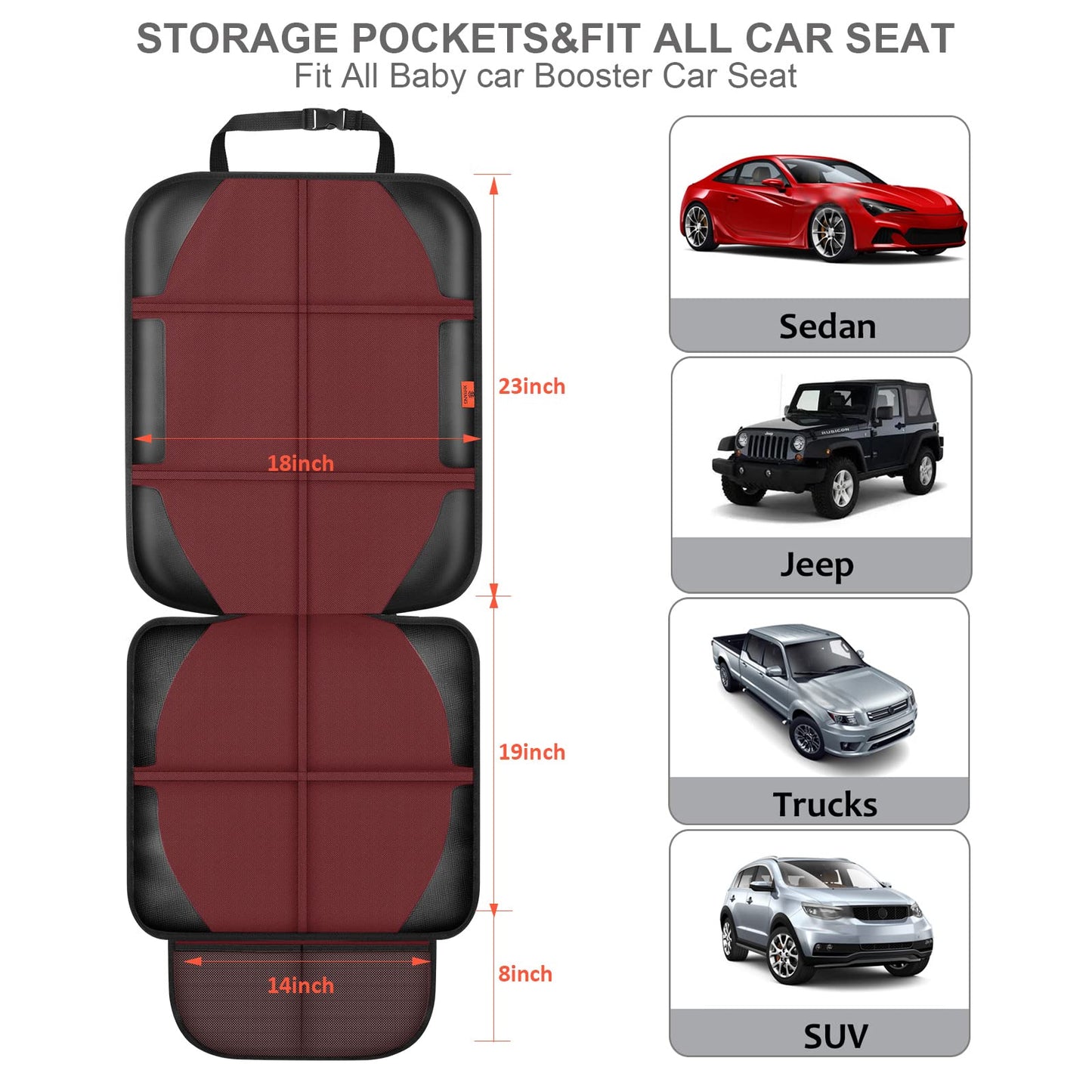 Car Seat Protector,Auto Car Seat Protectors Baby