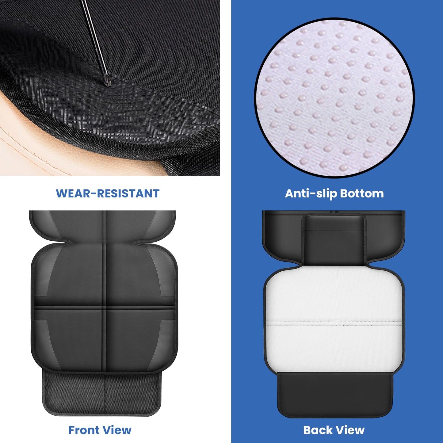 Meolsaek Car Seat Protector for Child Car Seat, Durable