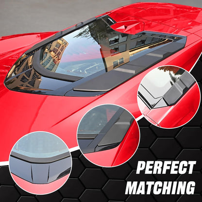 Dry Bay Vent Blocks and Rear Window Spoiler,Rear Hatch Hood Car