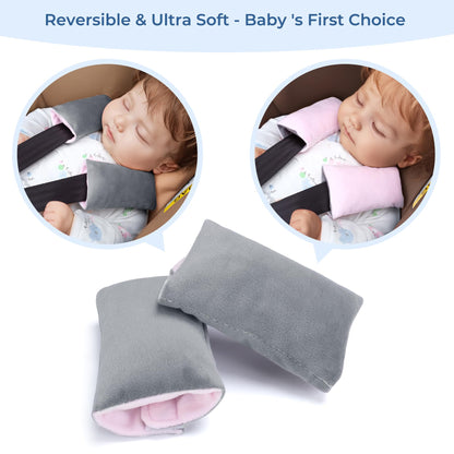 COOLBEBE Seat Belt Pillow for Kids, Extra Soft Toddler