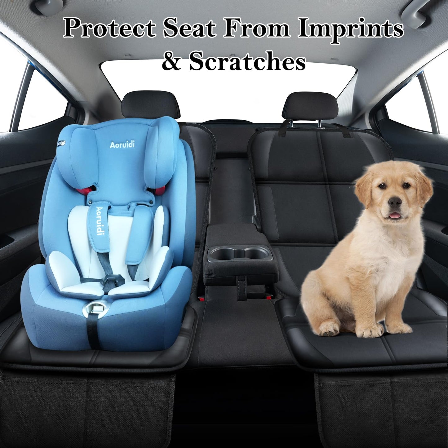 Meolsaek Car Seat Protector for Child Car Seat, Durable