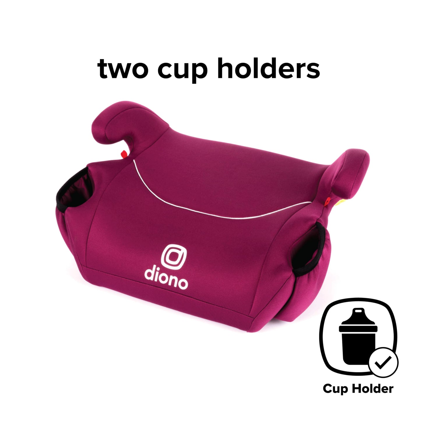 Diono Solana, No Latch, Single Backless Booster Car Seat