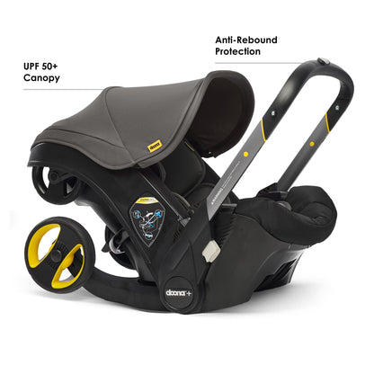 Doona Car Seat & Stroller, Nitro Black - All-in-One Travel System