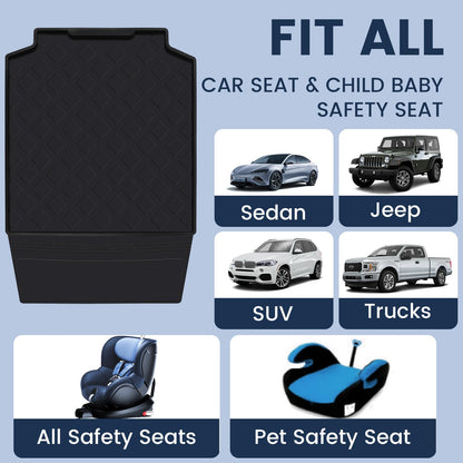Kids Car Seat Protectors – 2pcs Black