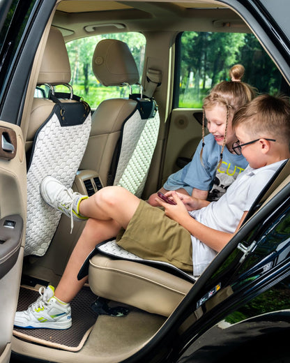 Premium Leather Car Seat Protector for Back Seat