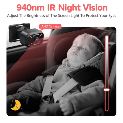 Itomoro Dual Baby Car Camera – 5” 1080P
