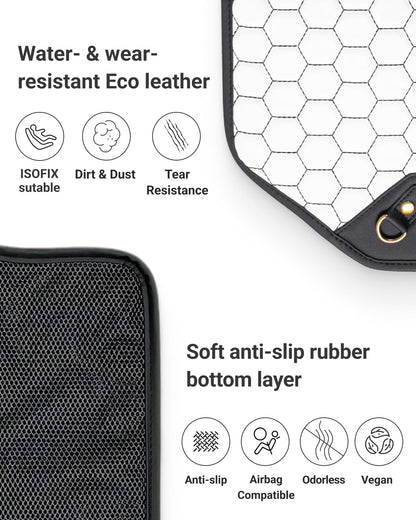 Premium Leather Car Seat Protector for Child Car Seat Cover
