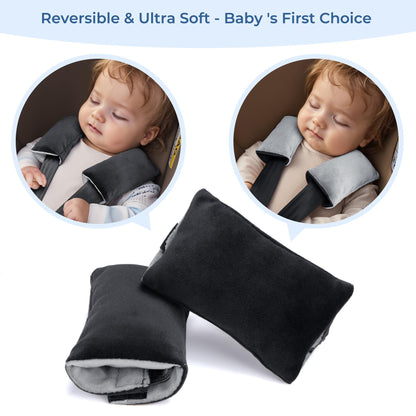 COOLBEBE Seat Belt Pillow for Kids, Extra Soft Toddler