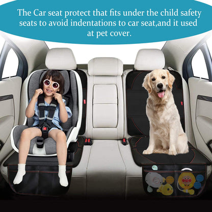 Car Seat Protector Pack Carseat Protector with Thick Padding