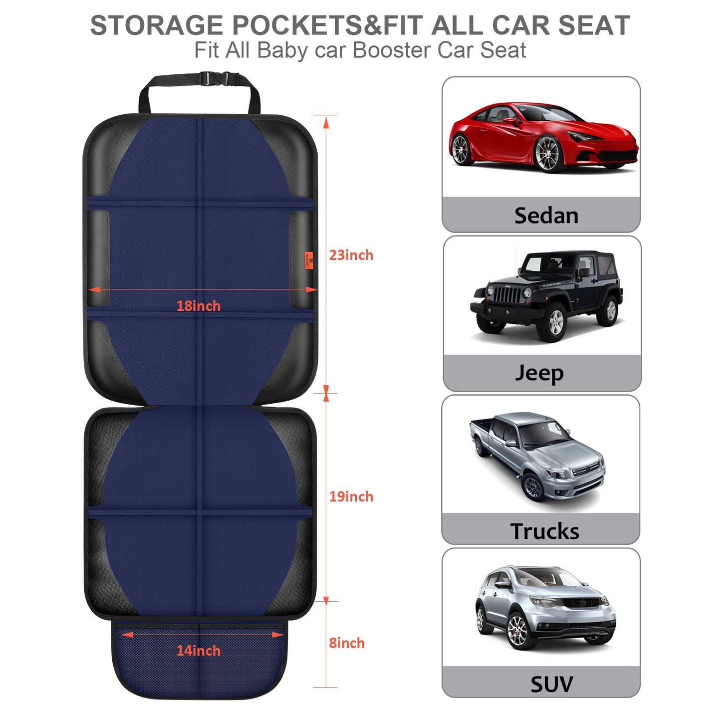 Car Seat Protector,Auto Car Seat Protectors Baby