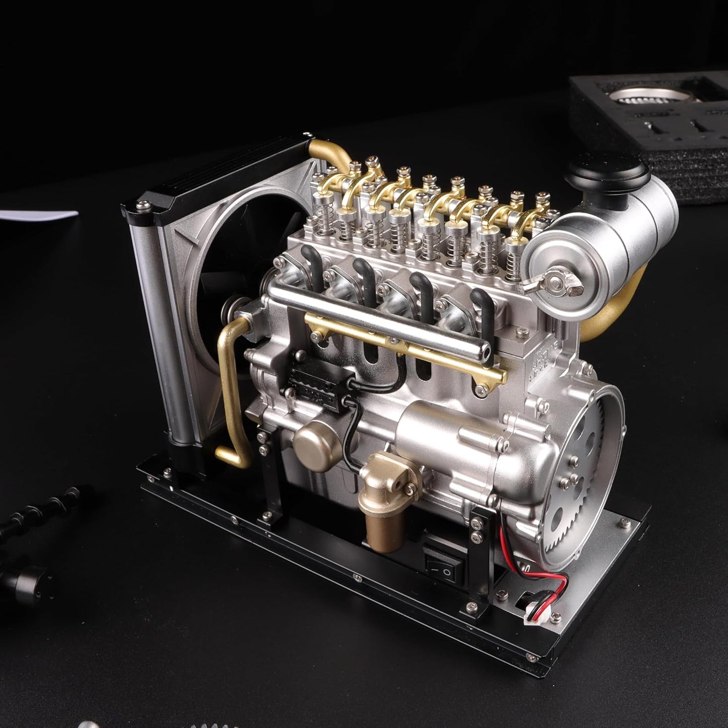 TECHING Mini Diesel Engine Model Kit