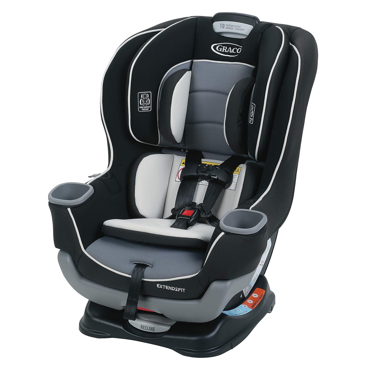 Graco Extend2Fit Convertible Baby Car Seat