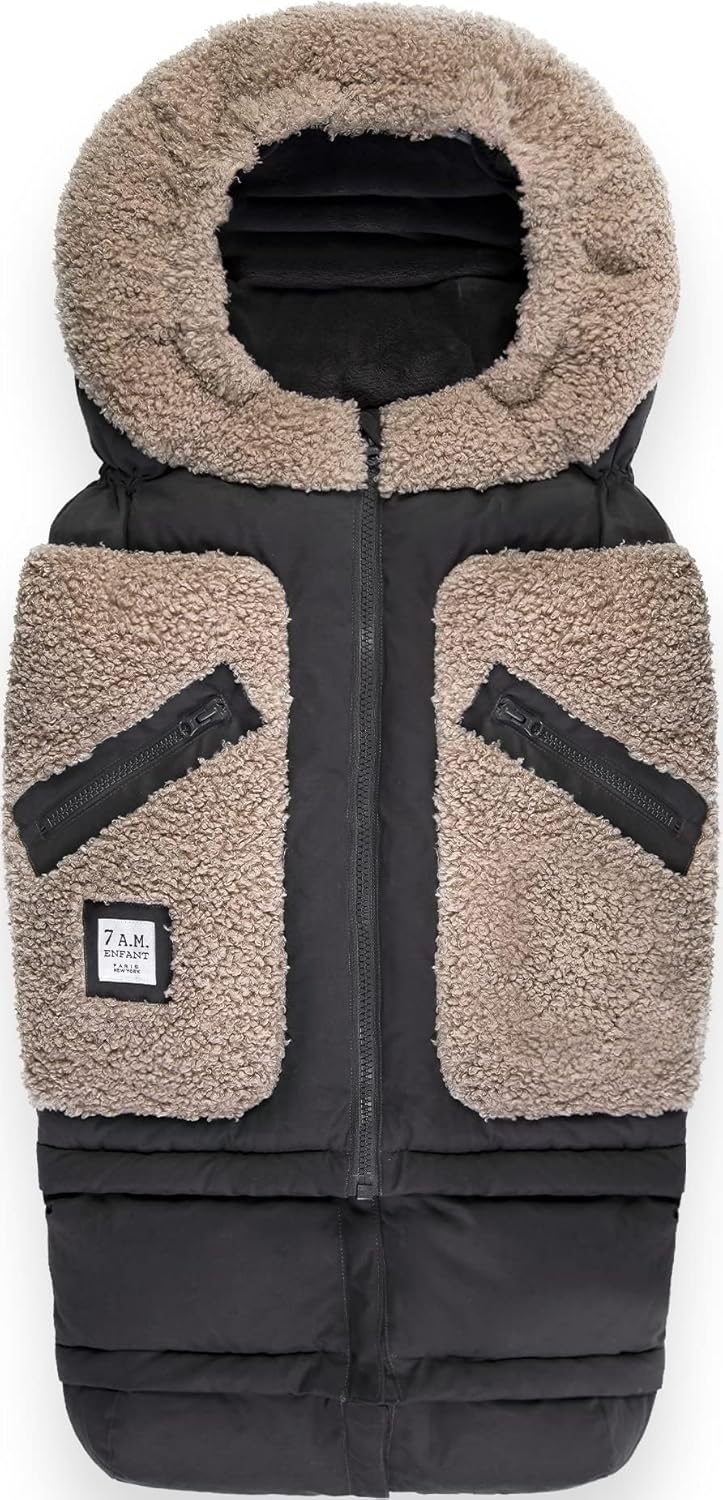 7AM Enfant Stroller Blanket 212 – Fleece Lined, 6M-4T
