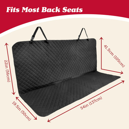 Lusso Gear Car Seat Protector for Baby Car Seat - Thick Padding