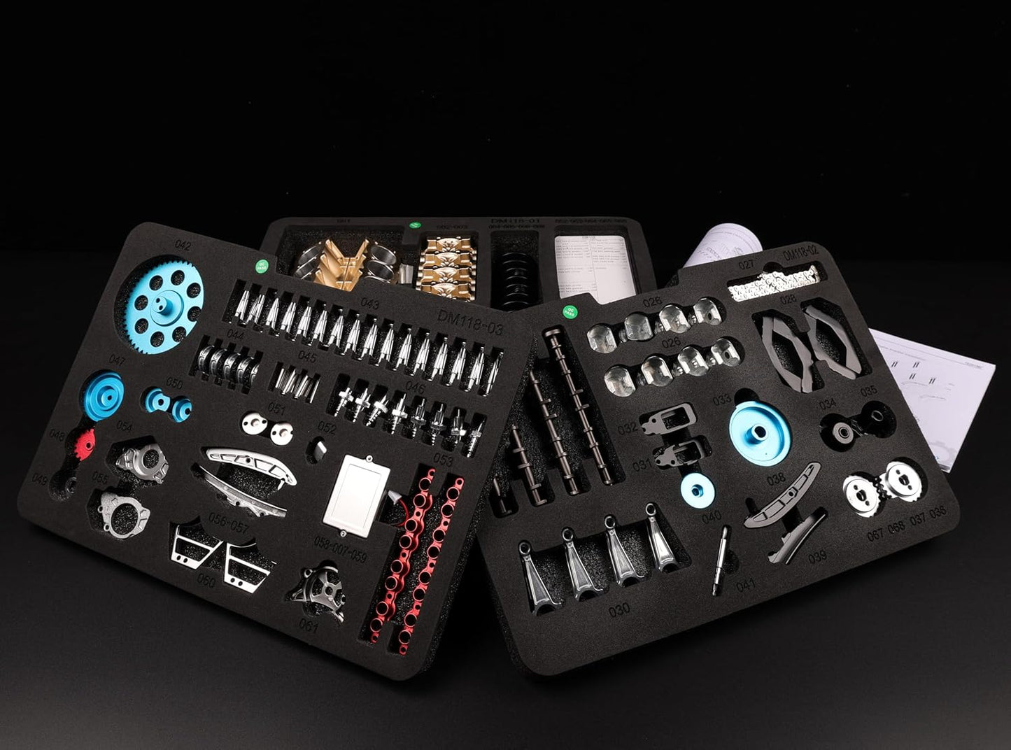 V8 Engine Model Kit – 500+PCS DIY Metal Mechanical