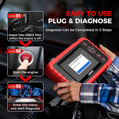LAUNCH OBD2 Scanner CRP123X V2.0, 2025 Lifetime