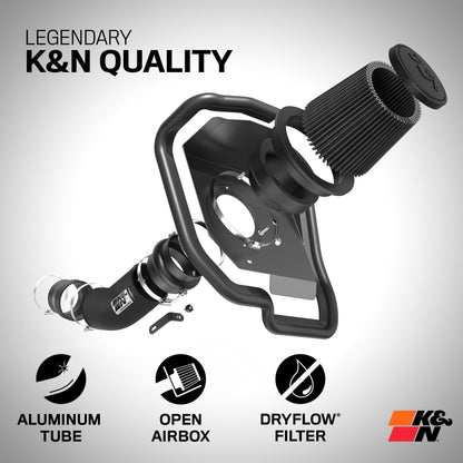 K&N Cold Air Intake – Jeep Wrangler JK 2012–2018