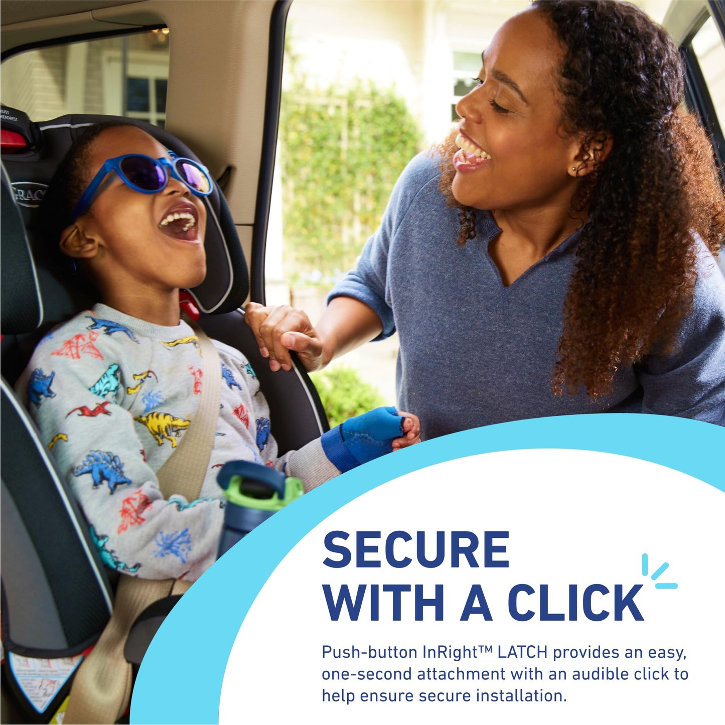 Graco SlimFit  Convertible Car Seat,Ultra-Space-Saving Design