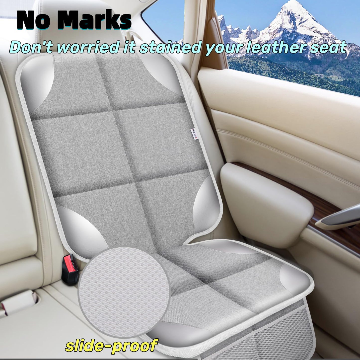 Meolsaek Car Seat Protector for Child Car Seat, Durable