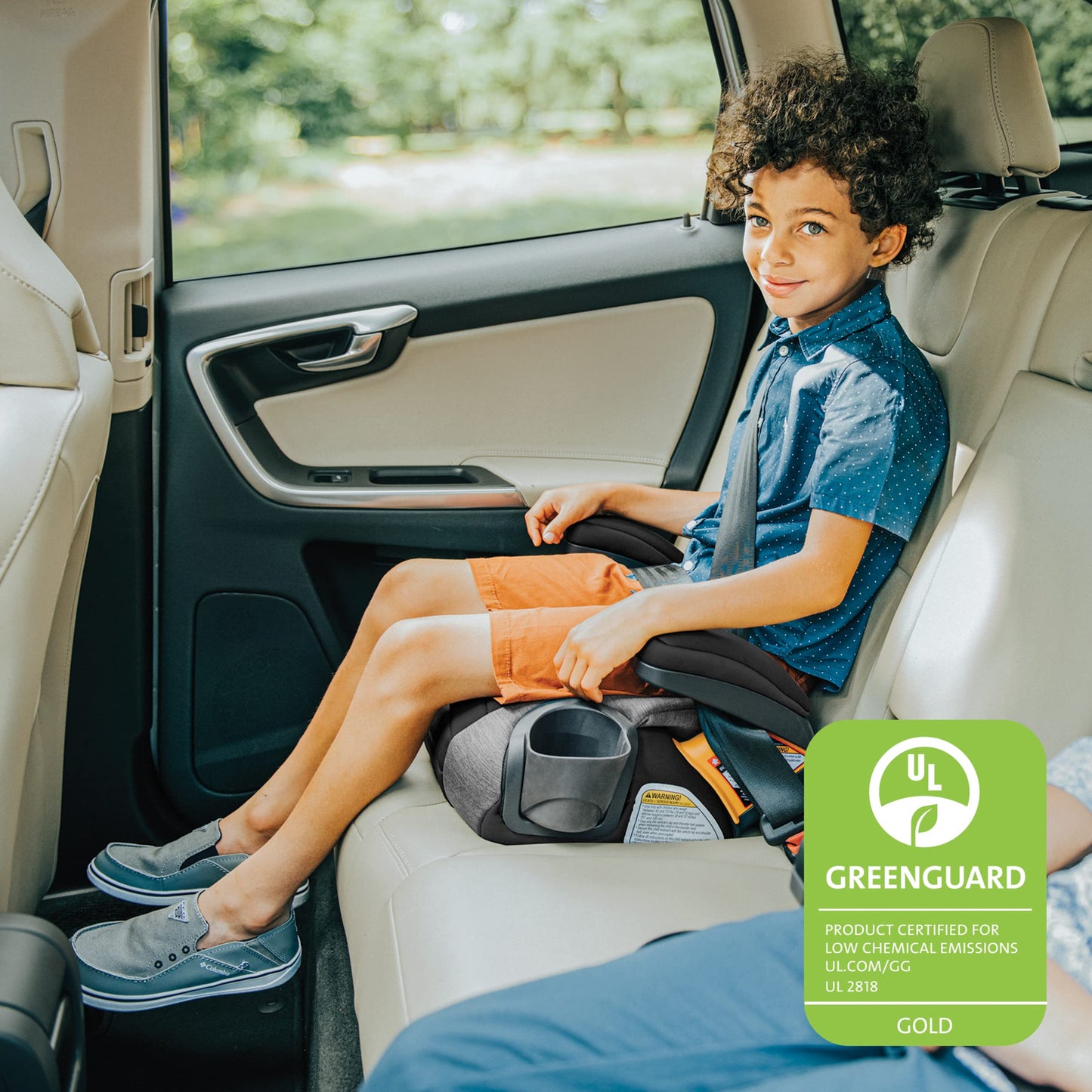 Chicco GoFit Backless Booster Car Seat Without Latch Attachment