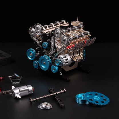 V8 Engine Model Kit – 500+PCS DIY Metal Mechanical