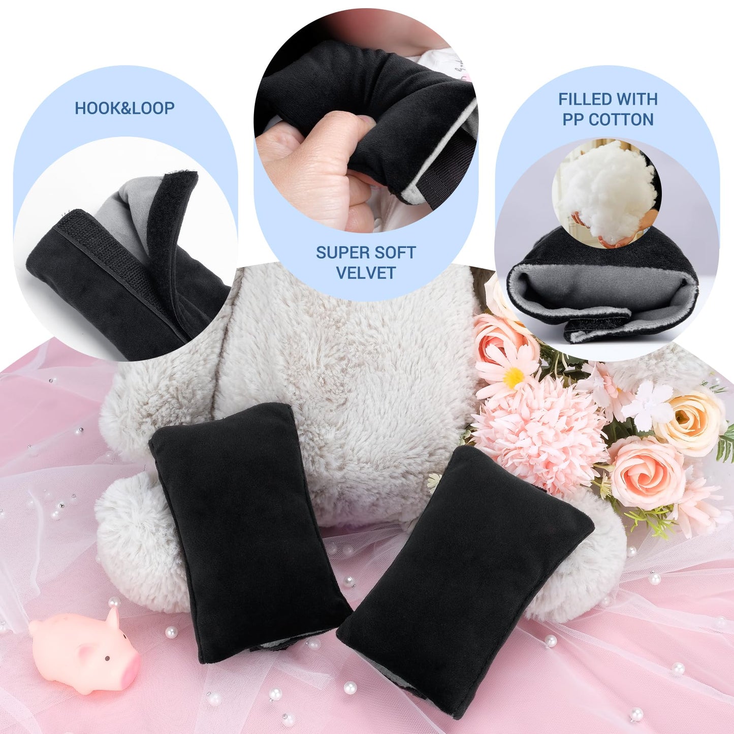 COOLBEBE Seat Belt Pillow for Kids, Extra Soft Toddler