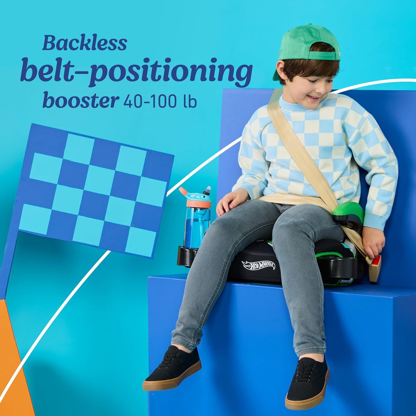 Graco TurboBooster 2.0 Backless Booster Car Seat, Denton