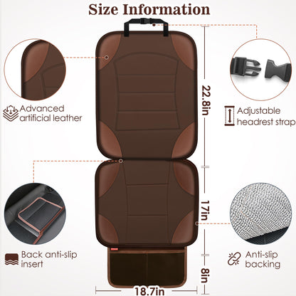 Sinvitron Car Seat Protector for Child Car Seat - Waterproof