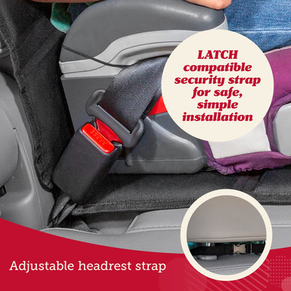 Lusso Gear Car Seat Protector for Baby Car Seat - Thick Padding