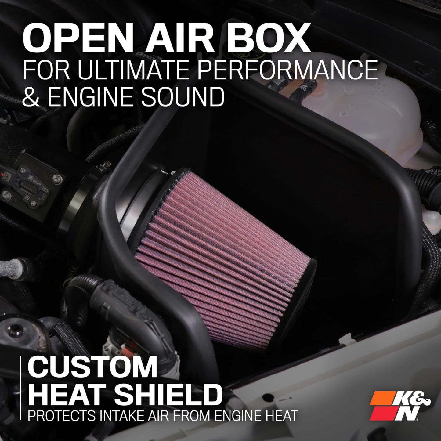 K&N Cold Air Intake – Jeep Wrangler JK 2012–2018