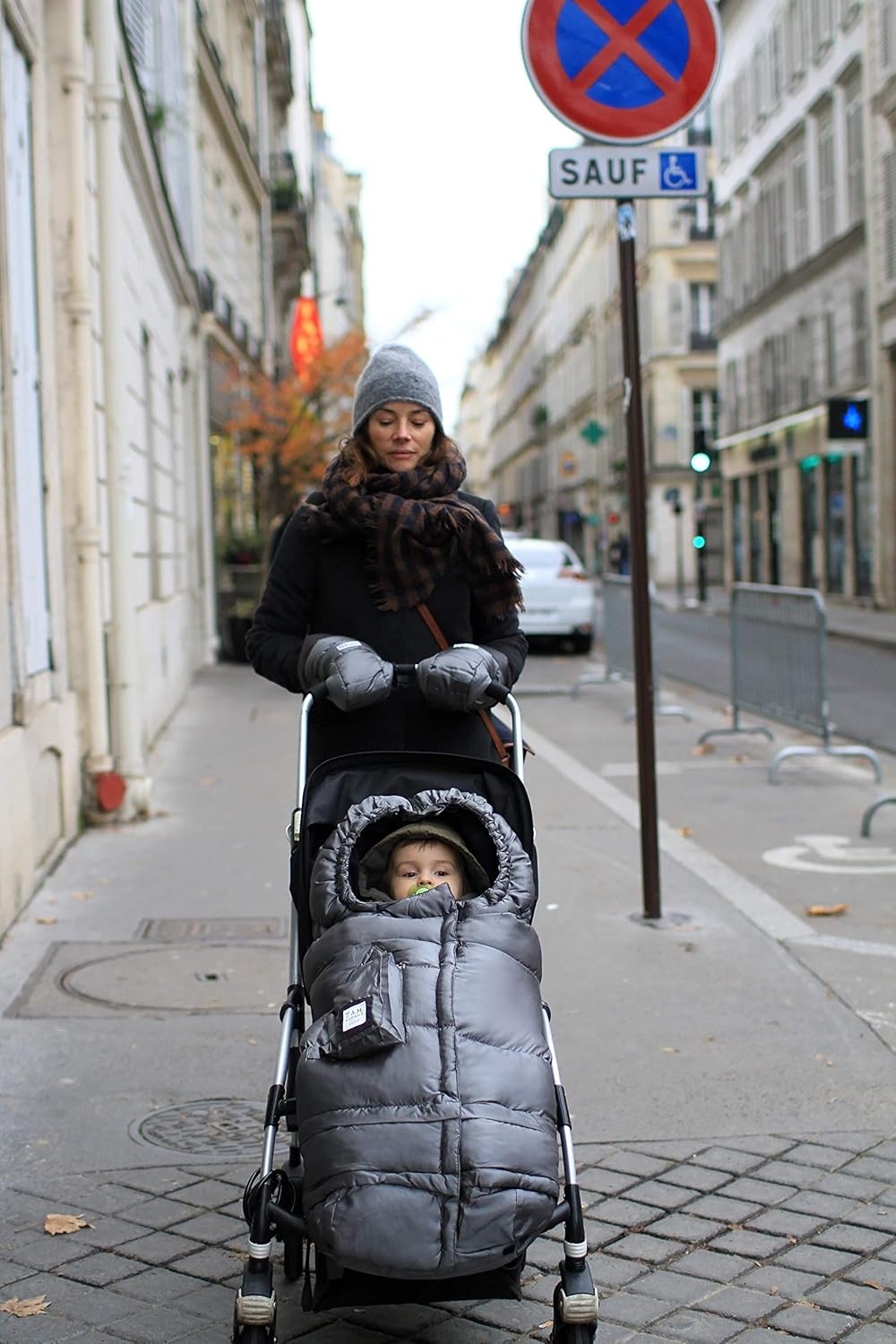 7AM Enfant Stroller Blanket 212 – Fleece Lined, 6M-4T