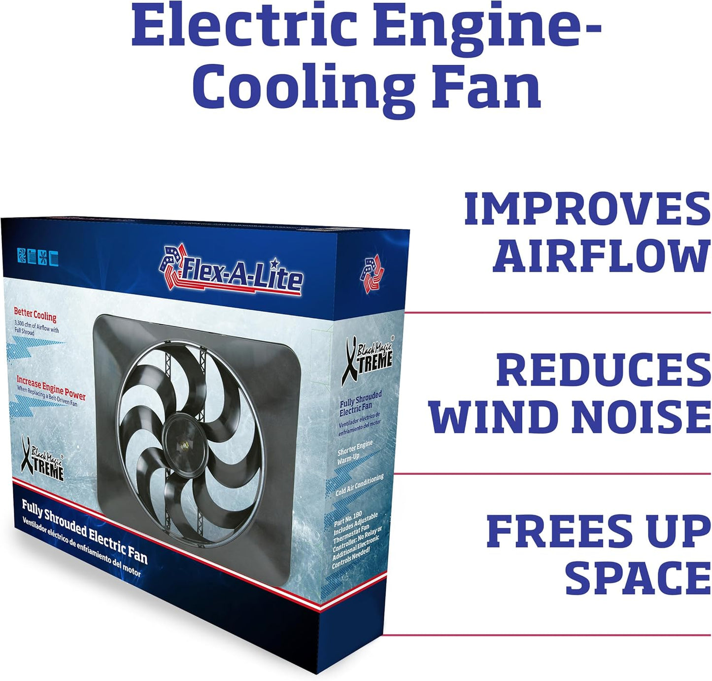 Black Magic X-Treme Electric Fan – 15"
