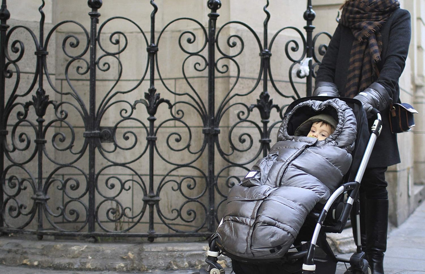 7AM Enfant Stroller Blanket 212 – Fleece Lined, 6M-4T