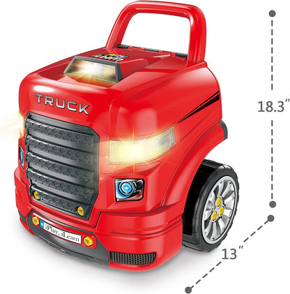 iPlay iLearn Truck Engine Toy – Kids Mechanic Kit, Ages 3–8