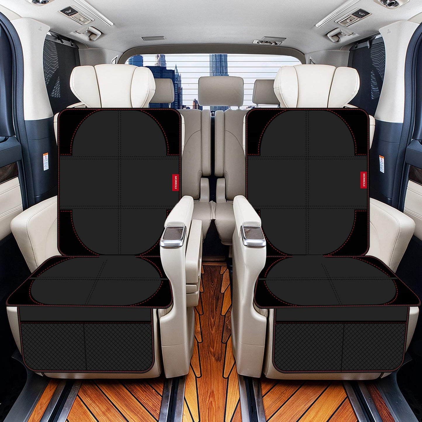 Car Seat Protector Pack Carseat Protector with Thick Padding