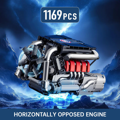 Mould King V8 Engine Model Kit – 2718PCS STEM DIY