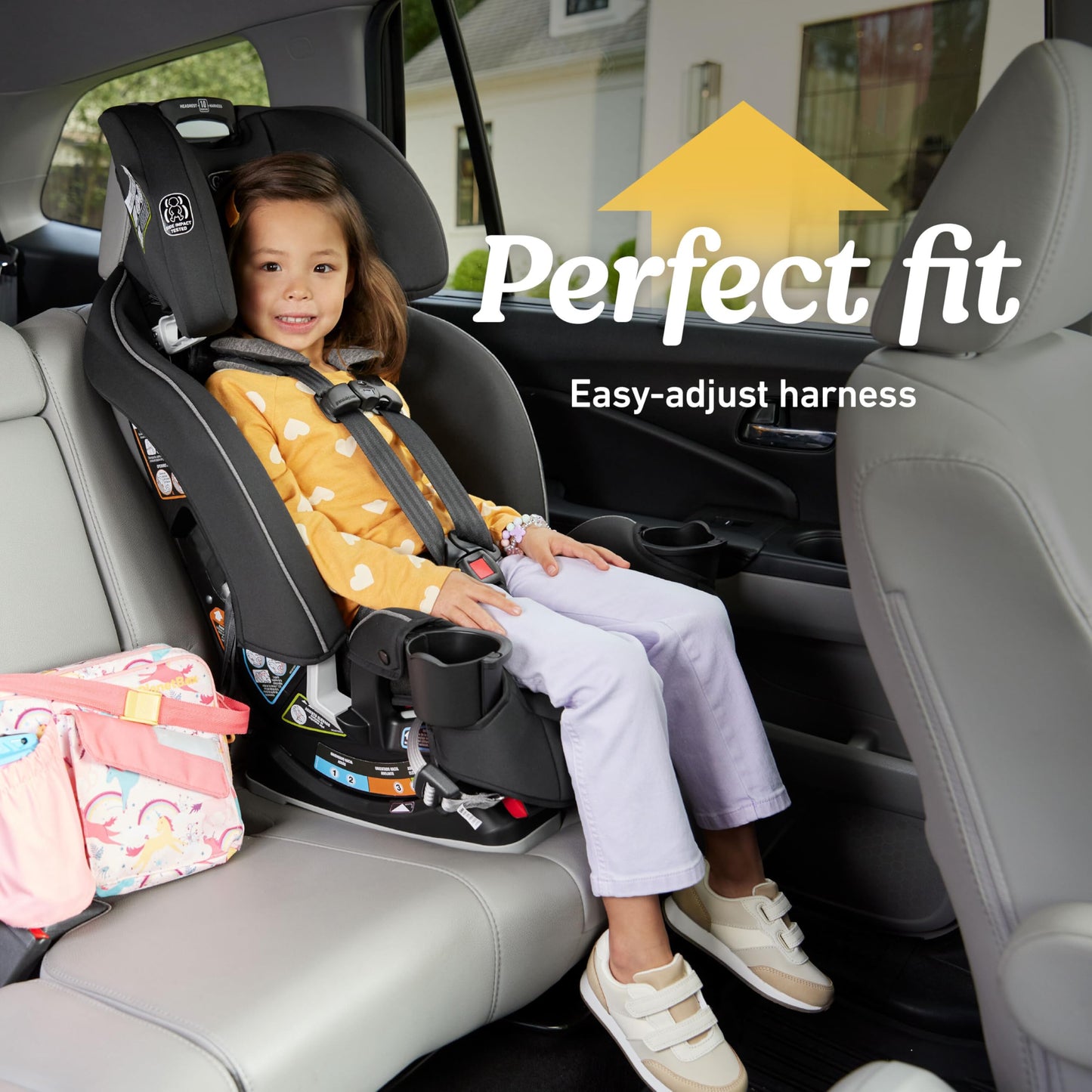 Graco SlimFit  Convertible Car Seat,Ultra-Space-Saving Design